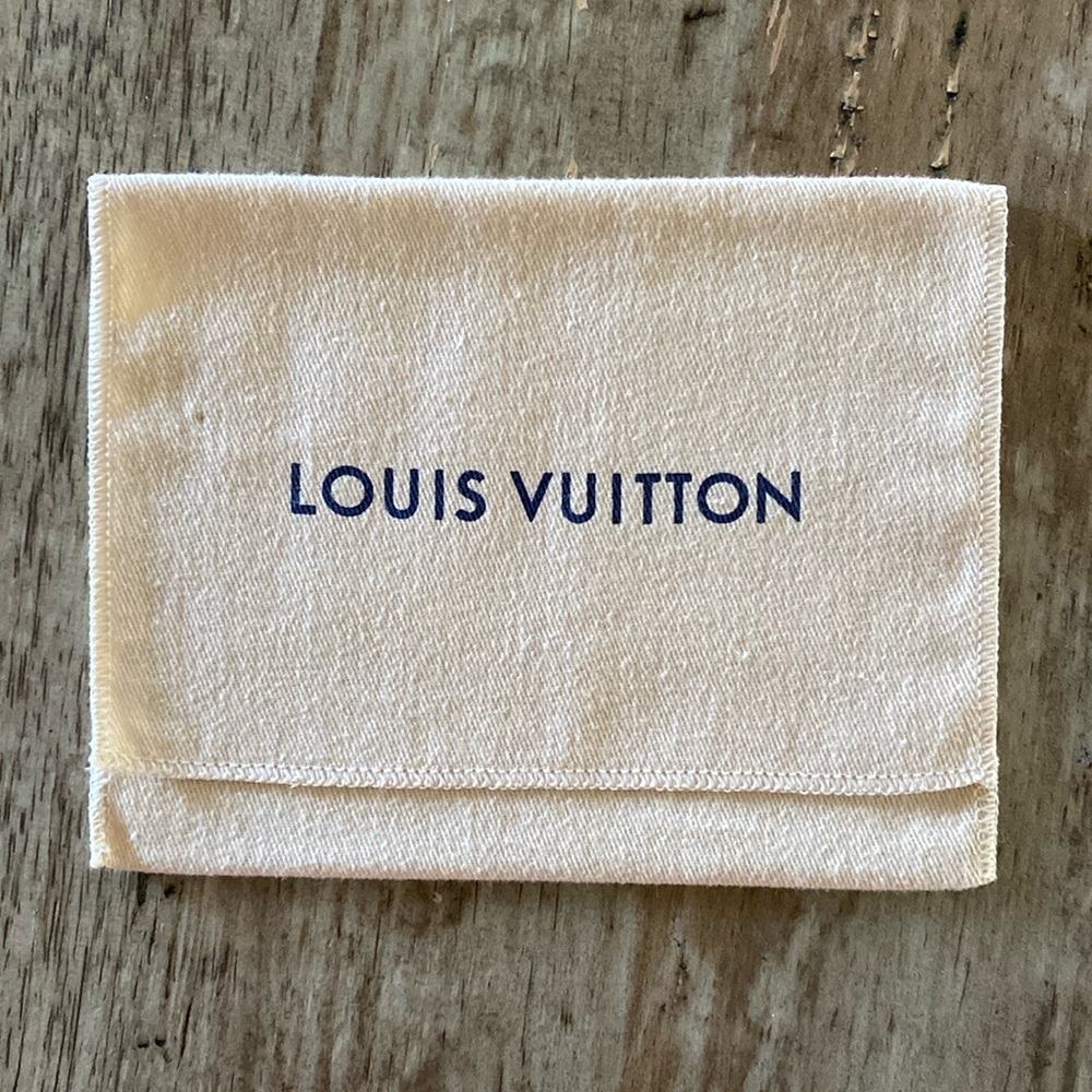 Louis Vuitton wallet dust bag